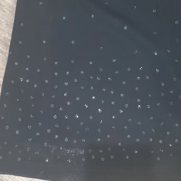 Little Black Dress with Glitter Spots - Picture 2 of 6